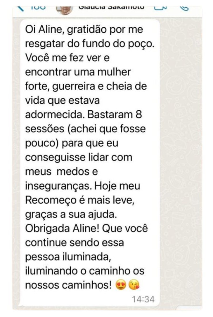Depoimentos Pagina de Vendas Eu por Inteira - 1